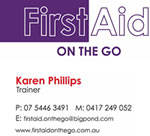 First Aid on the Go