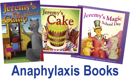 Children's Anaphylaxis Books