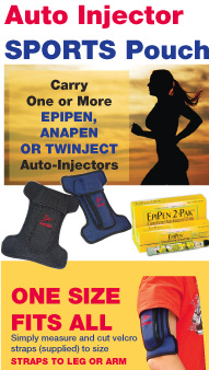 Auto-Injector Sports Pouches