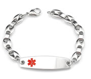 Standard Stainless Steel Medical ID Bracelet