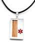 Window Pendant with Leather Chain