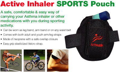 Active Inhaler - Puffer Sports Pouch